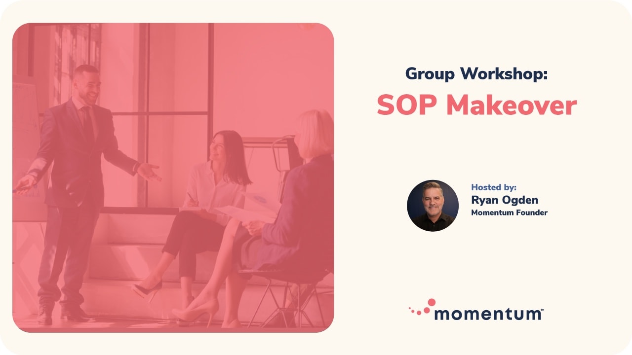 Momentum Group Workshop - SOP Makeover